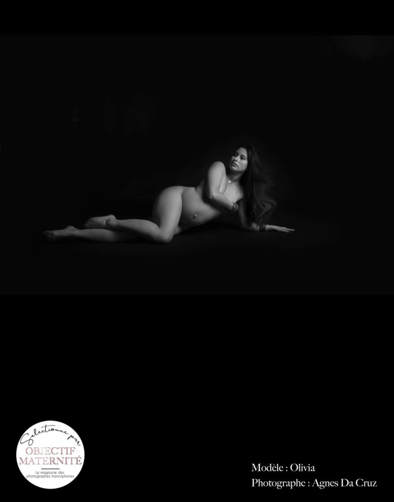 Séance photo dans les Landes et Pays Basque Photo noir et blanc femme enceinte
