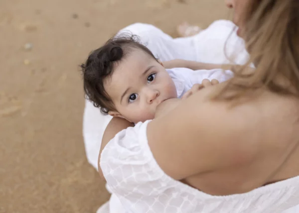 photographe allaitement bébé landes