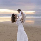 photographe allaitement bébé plage