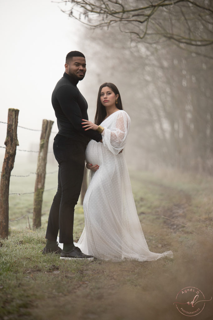 Séance photo dans les Landes et Pays Basque photographe grossesse 77