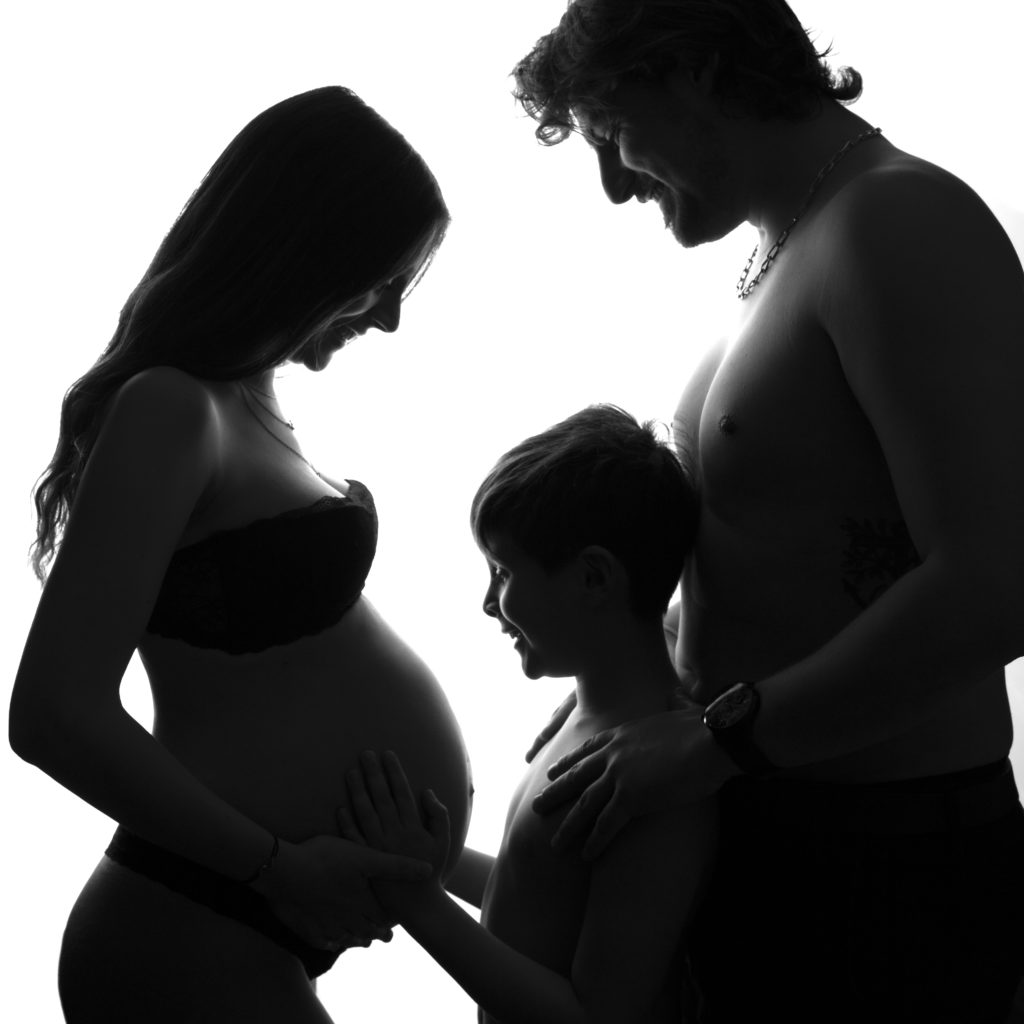 photo grossesse contre jour Landes