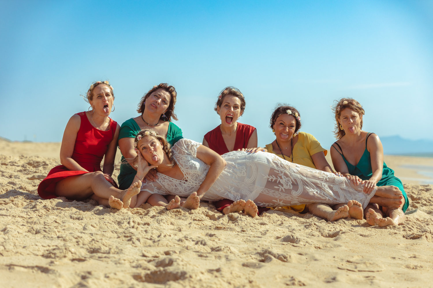 Séance photo dans les Landes et Pays Basque EVJF LANDES