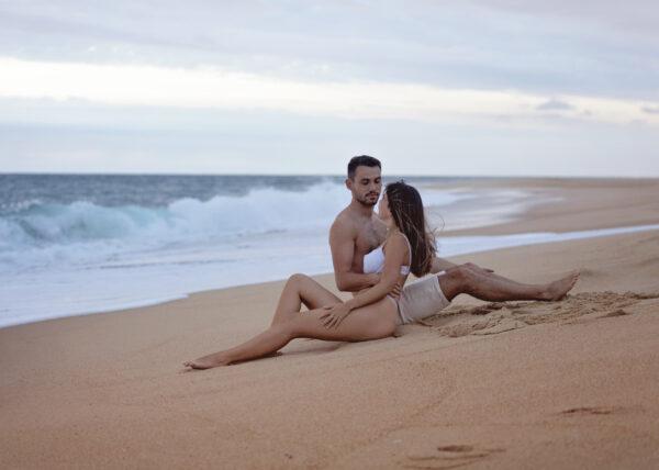 photographe couple plage Landes