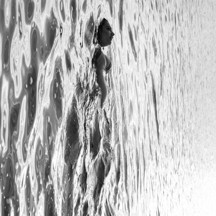 photographe dans l'eau landes