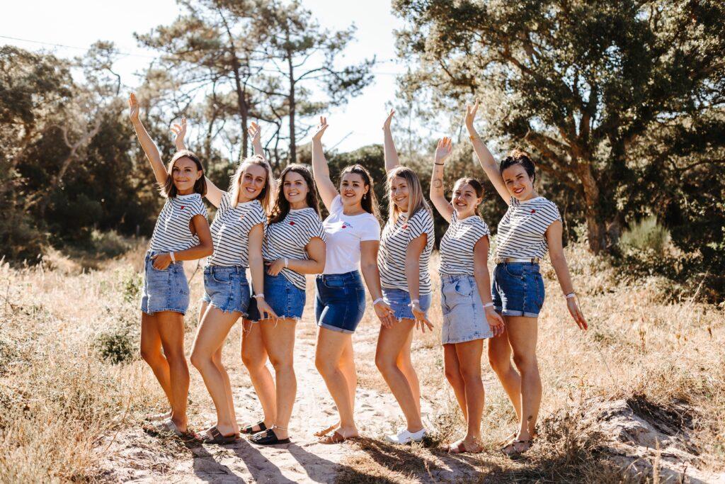 Séance photo dans les Landes et Pays Basque Séance photo evjf dans les landes