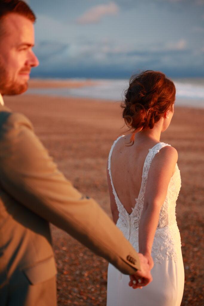 photographe COUPLE plage landes