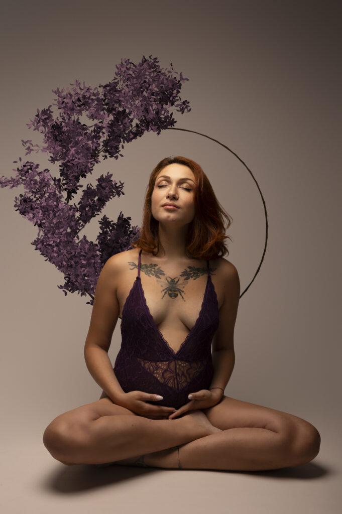 Séance photo famille à Capbreton, Landes : femme enceinte, studio photo a St Geours de Maremne dans les Landes