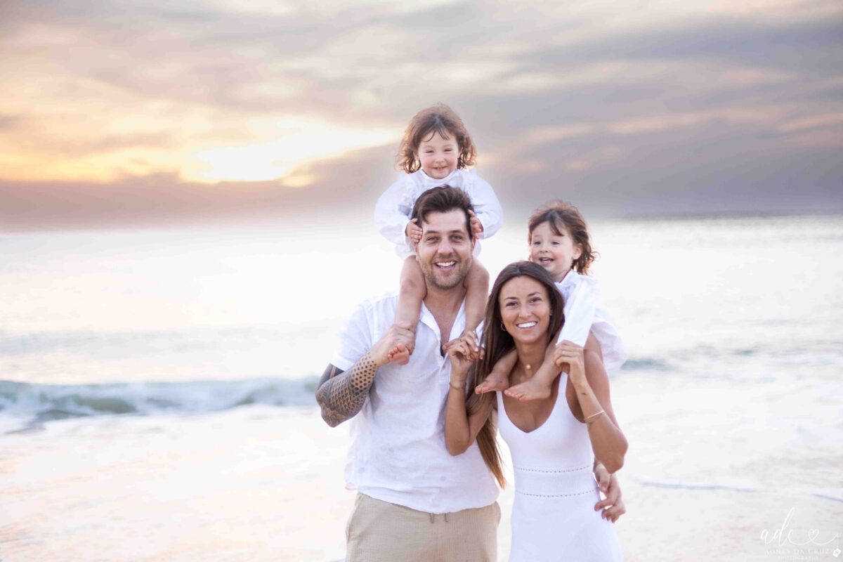 Lumière dorée sur la plage des Landes – séance photo naturelle et poétique