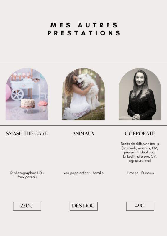 photographe pas cher landes