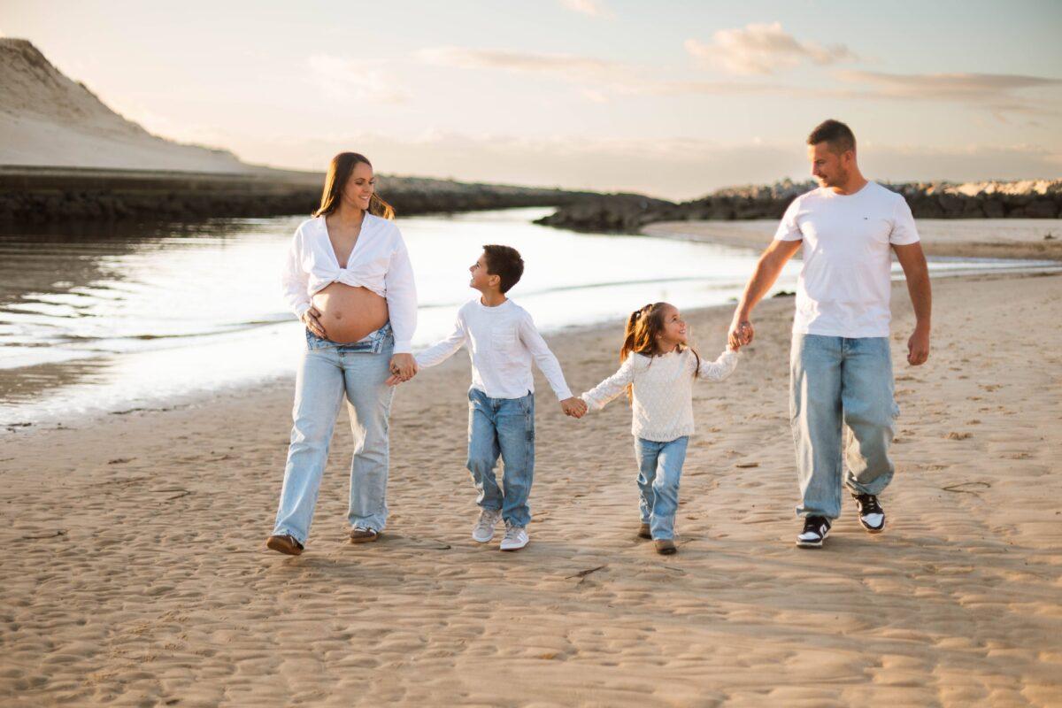 Séance photo dans les Landes et Pays Basque photographe famille vieux boucau