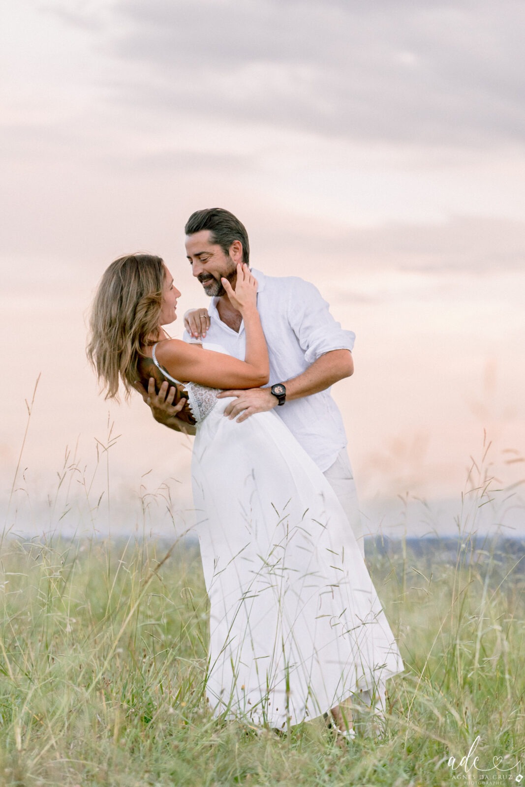 Photographe Moulins Benesse les Dax couple, grossesse