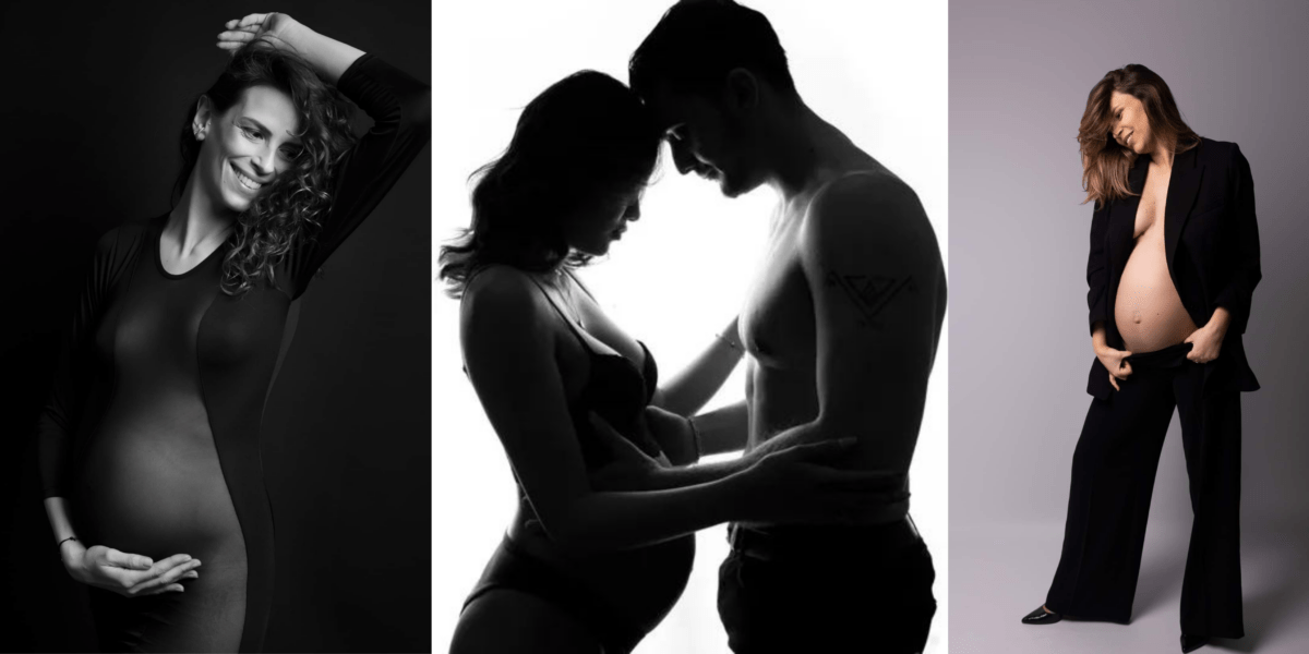 Séance photo grossesse STUDIO LANDES