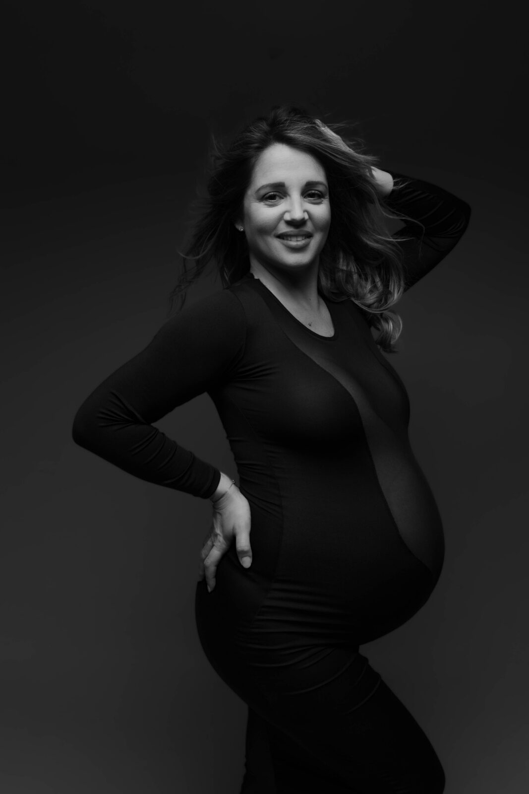 séance photo grossesse studio landes