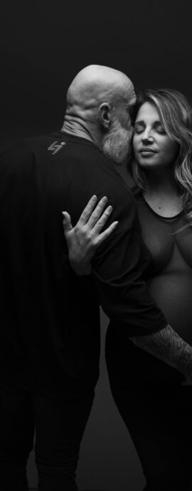 séance photo grossesse studio landes Bohème
