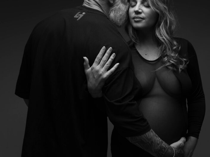 séance photo grossesse studio landes Bohème