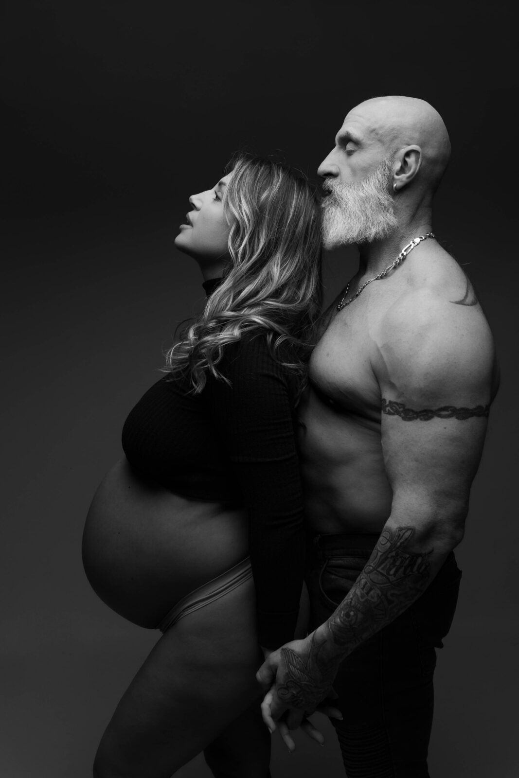 séance photo grossesse studio landes