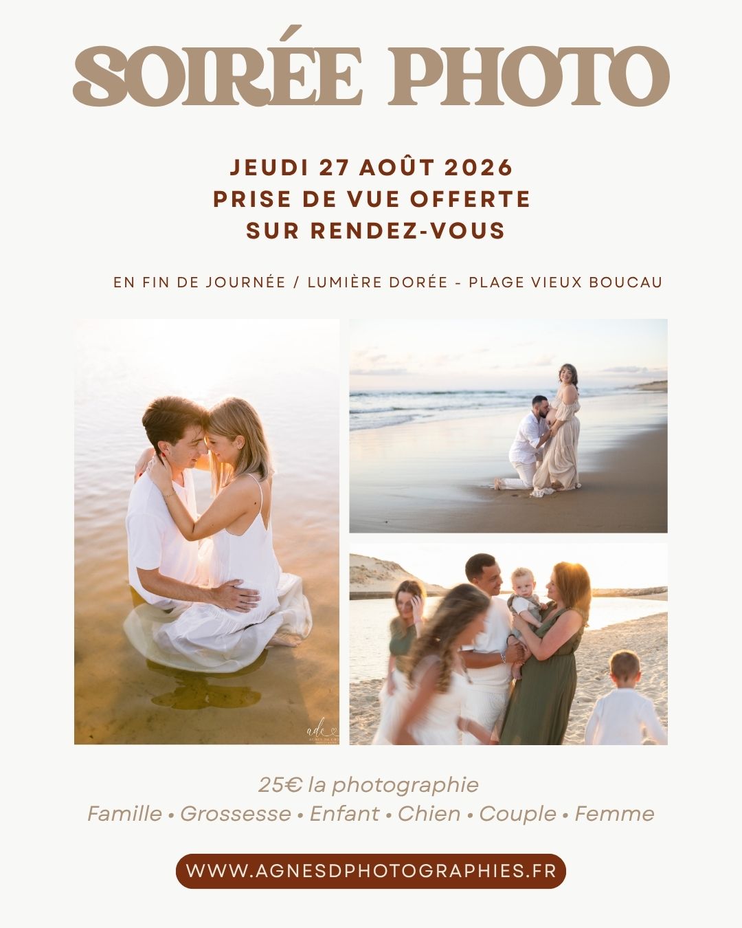 prise de vue offerte photographe aquitaine